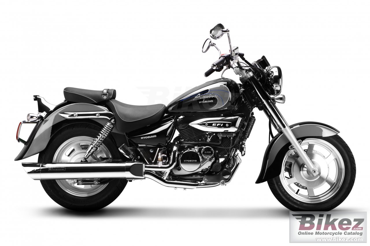 Big Hyosung gv 250 picture and wallpaper from Bikez.com